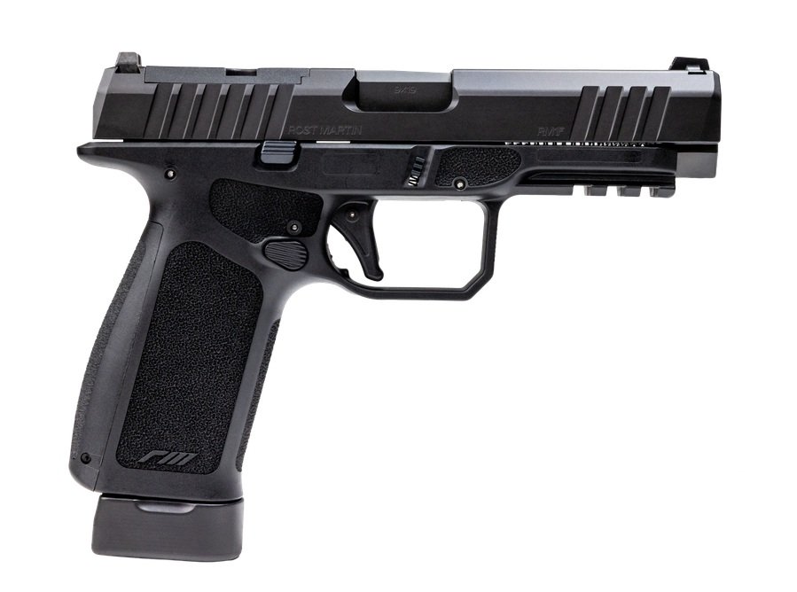 ROST MARTIN RM1F 9MM 19+1 BLK 4.5" OR FS