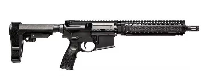 MK18 Pistol 5.56 10.3" TB Black No Mag
