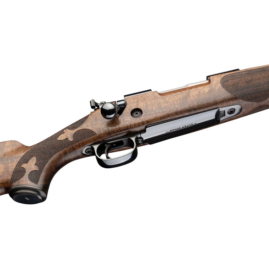 Winchester Model 70 Super Grade Claro Rifle 270 Win 24 in. Polished Blued/AAA Walnut 5 rd. - Image 3