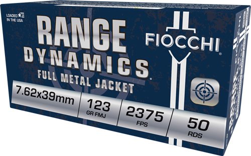 FIOCCHI 7.62X39 123GR FMJ - 50RD 10BX/CS