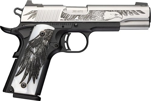 BROWNING 1911-380 BLACK LABEL - MED HIGH GRADE 380ACP 4.25"