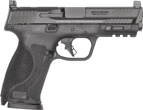 S&W M&P9 M2.0 FULL 15-SH 4.22" - OPTIC READY NO THUMB SAFETY BL