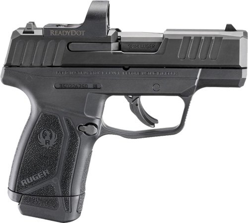 RUGER MAX-9 9MM 12-SHOT WITH - READYDOT 3.20" BLACK
