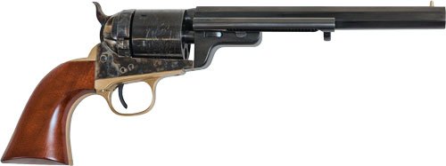CIMARRON 1851 RICHARDS-MASON - 38SPL 7.5" FS CC/BLUED WALNUT