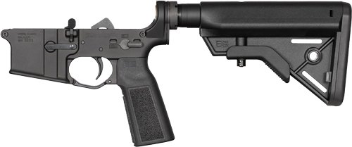 NLA COMPLETE AR15 LOWER FORGED - B5 BRAVO STOCK BLACK